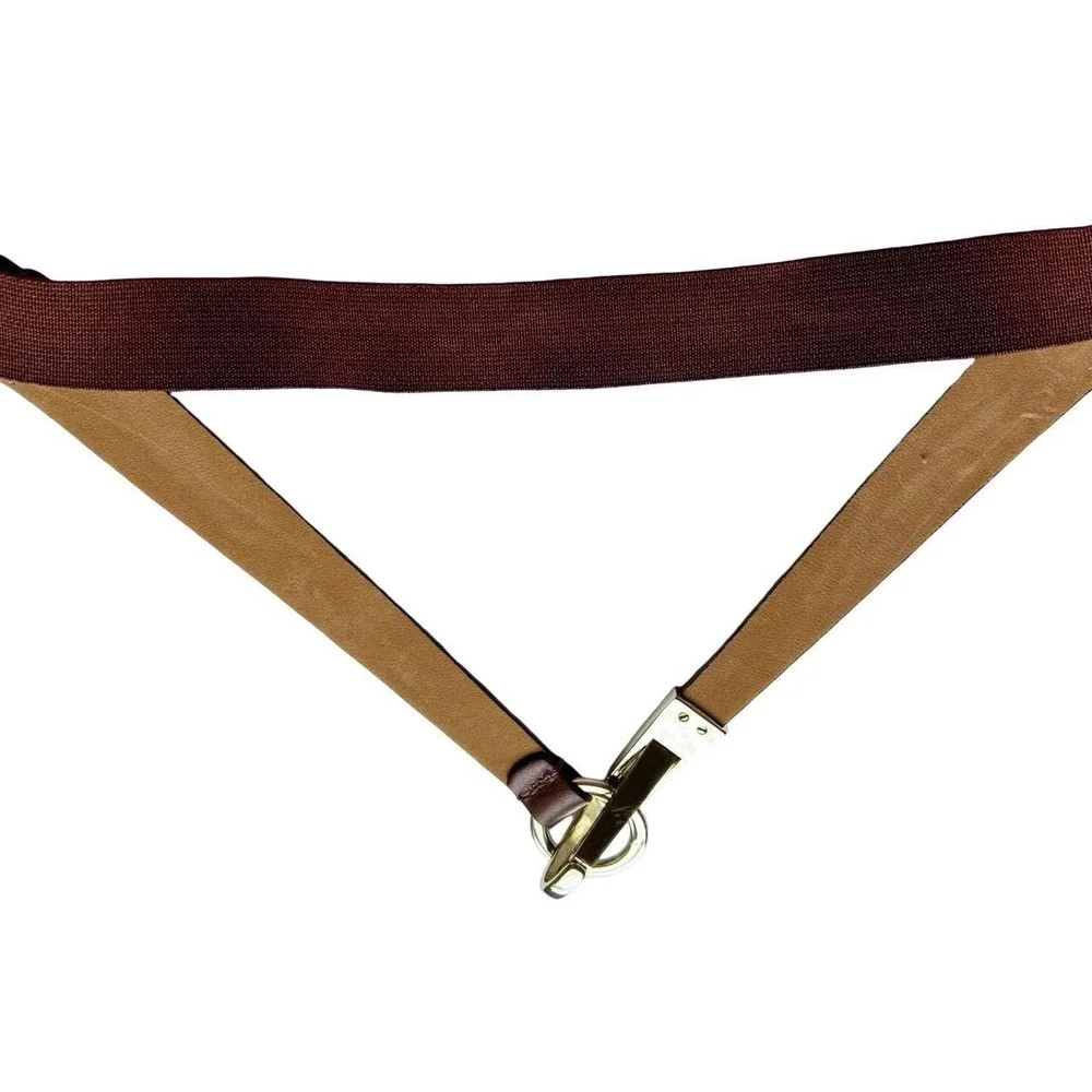 Brown And Gold Women's Belt
